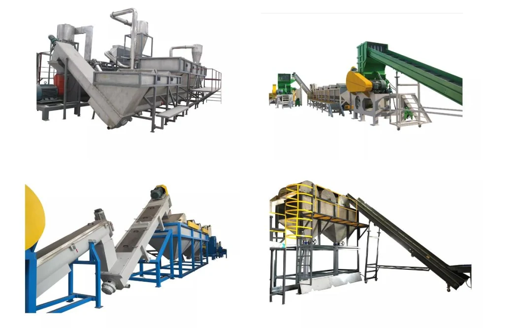 PE PP Agriculture Film Waste Plastic Washing Recycling Equipment