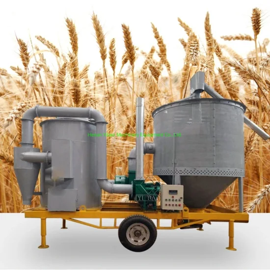 Utilisation de l'agriculture 20 t séchoir à maïs Machine séchoir à paddy Machine dépensée Type Mobile grain riz blé graine équipement de séchage