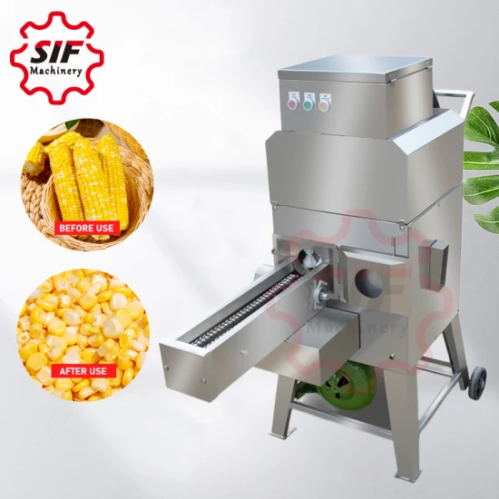 Décortiqueur de maïs de machine de maïs de batteuse de maïs frais d'industrie