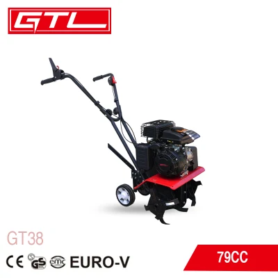 79cc Mini motoculteur à essence de machines agricoles agricoles (GT38)